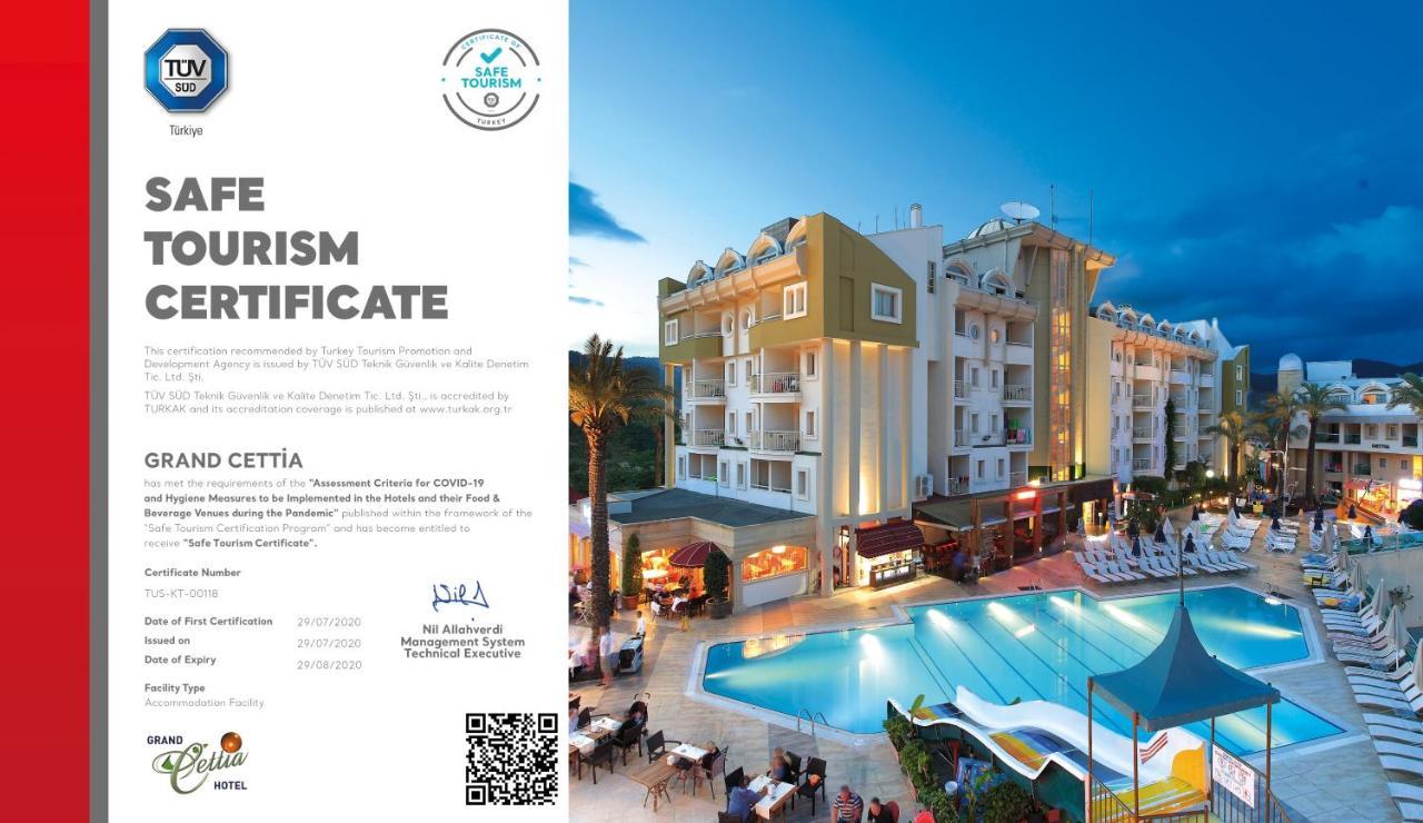 Grand Cettia Hotel Мармарис Екстер'єр фото